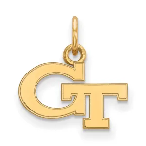10K Yellow Gold Georgia Institute of Technology XS Pendant