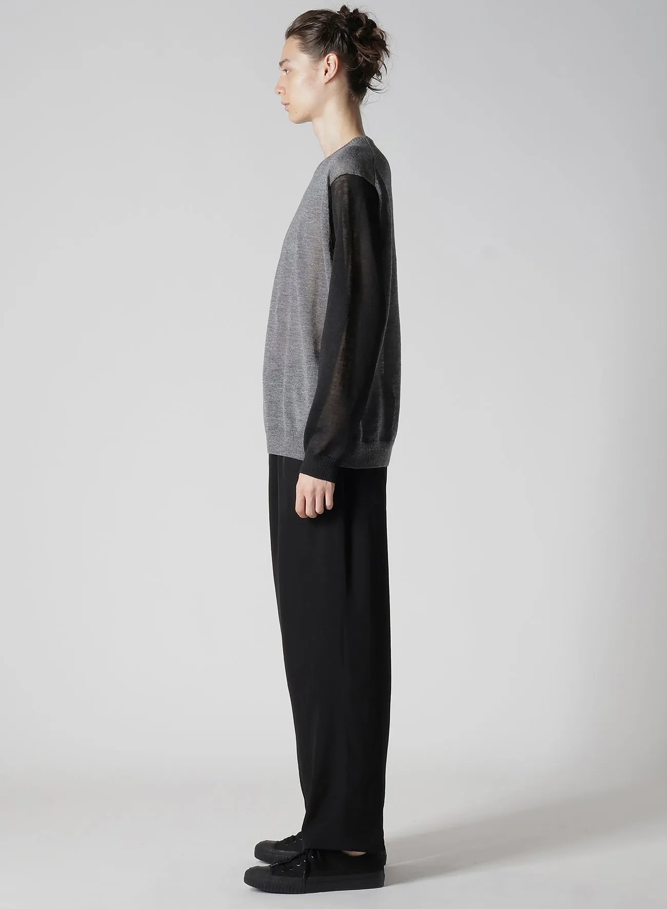 12G PULLOVER KNIT WITH LOGO