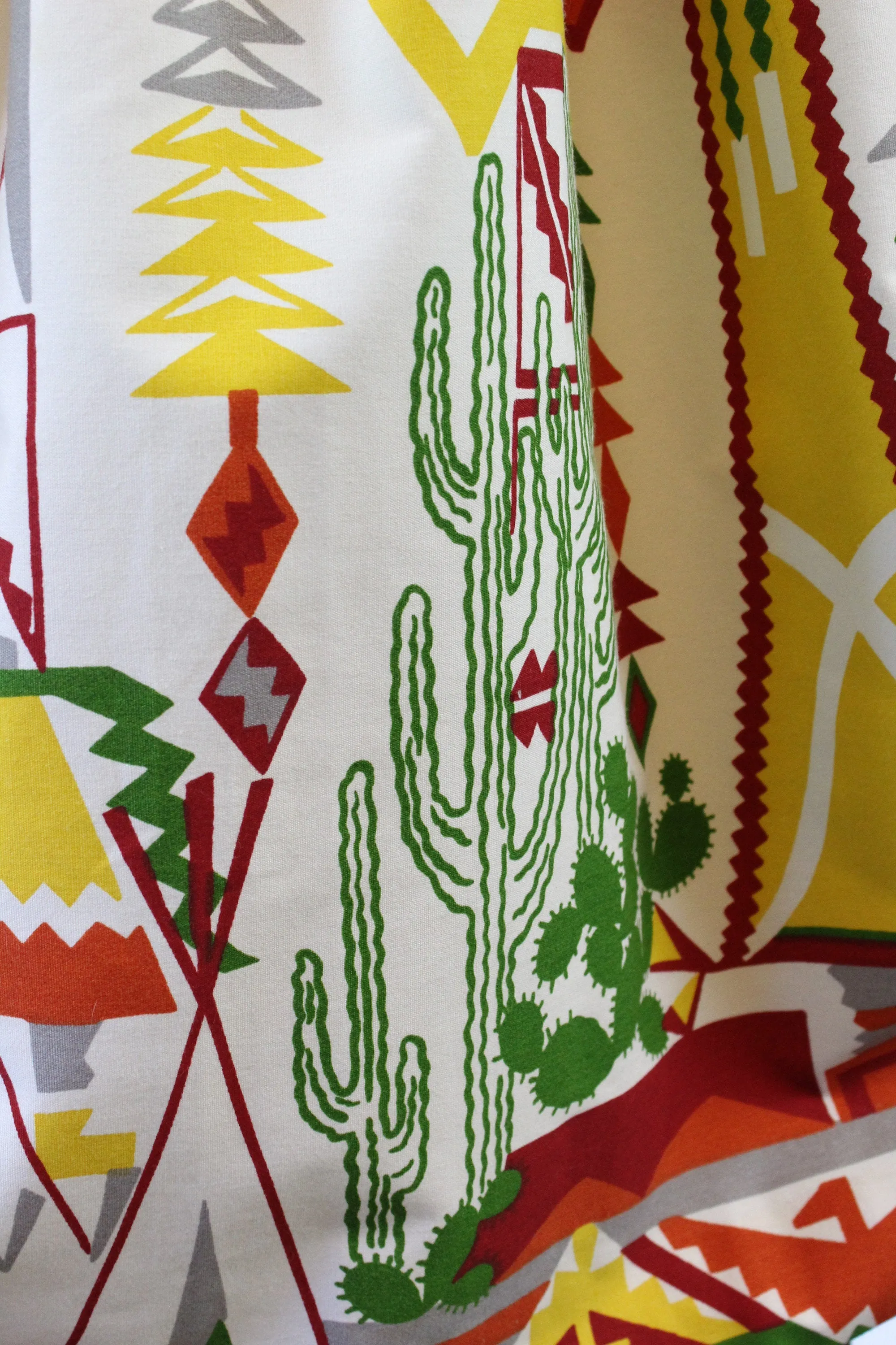 1950s KACHINA doll novelty print skirt small | new spring