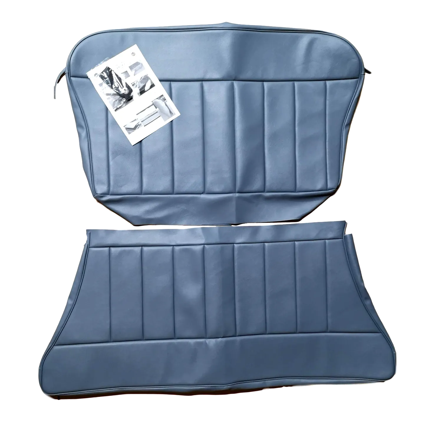 2 DOOR SALOON/CONVERTIBLE REAR SEAT COVERING KIT 1960-62 -VINYL