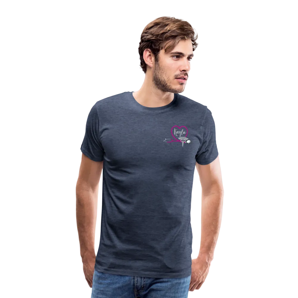 3153728577 Emergency Nurse Flag Men's Premium T-Shirt