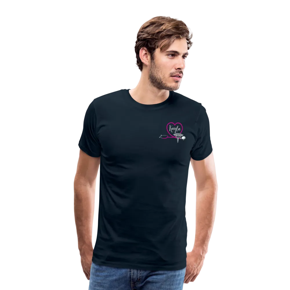 3153728577 Emergency Nurse Flag Men's Premium T-Shirt