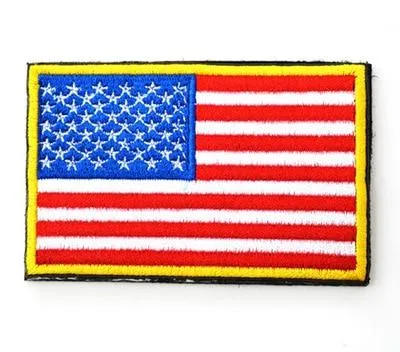 3D Embroidered Country Flag Patches