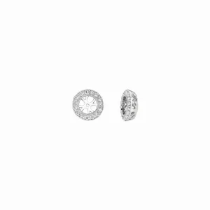 5MM DIAMOND EARRINGS JACKETS 14K GOLD (0.27 CTW)