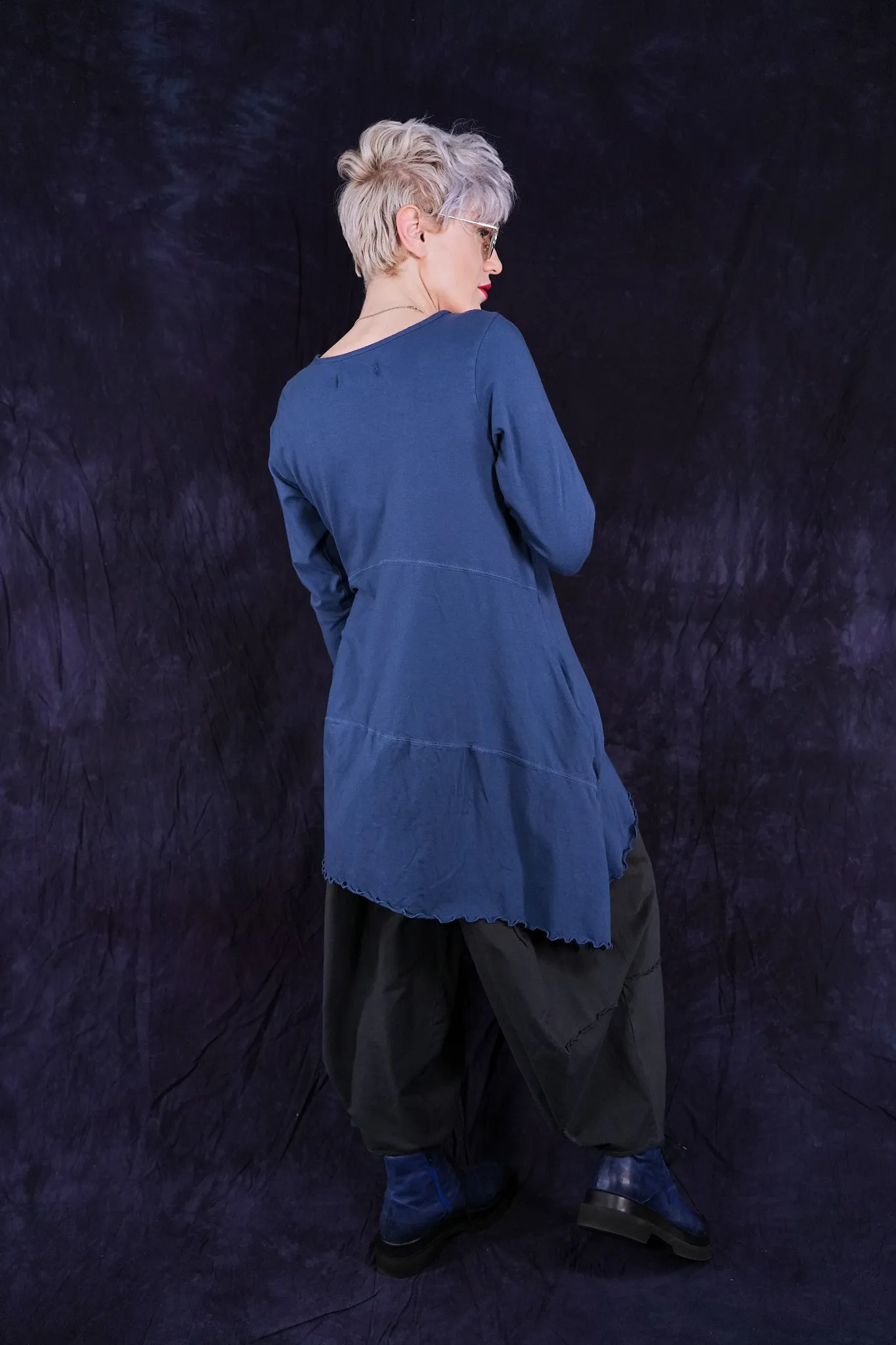 7232 Shape Dress Vintage Indigo-P