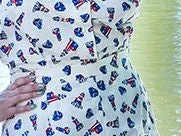 A Line Skirt - Lighthouses
