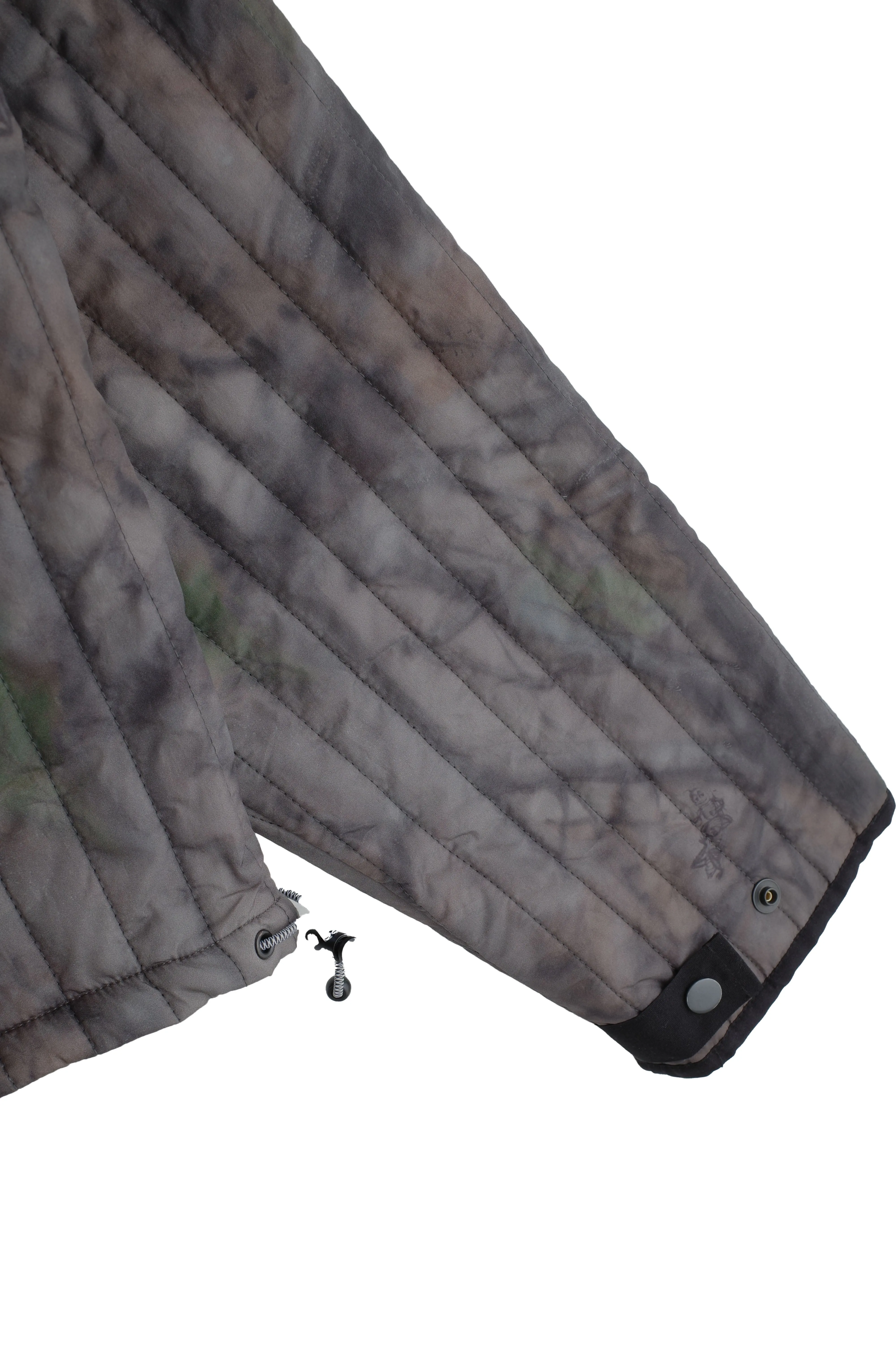 Airbrushed Tree Camo Quilted Jacket