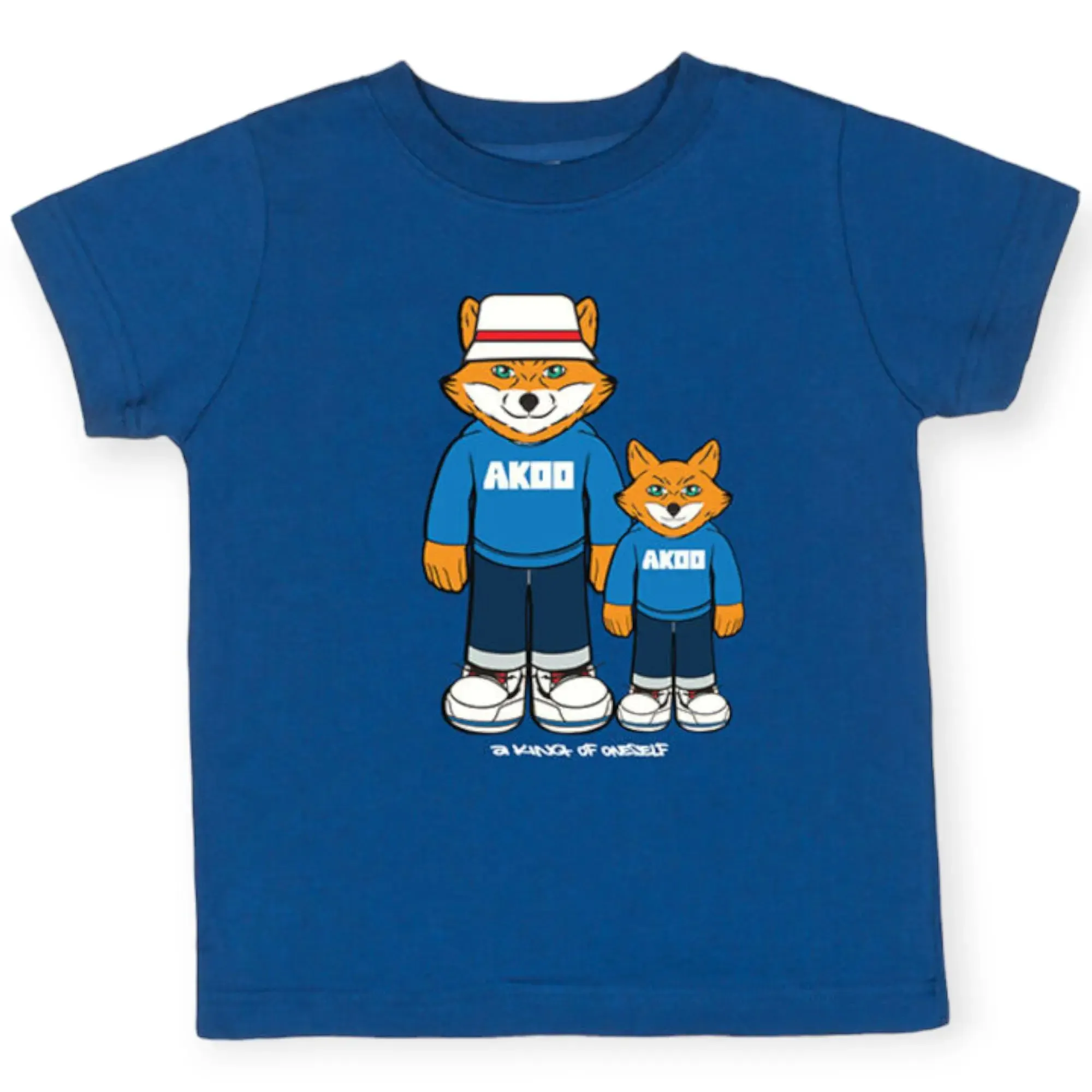 Akoo Boys Kid Junior SS Tee(Royal)