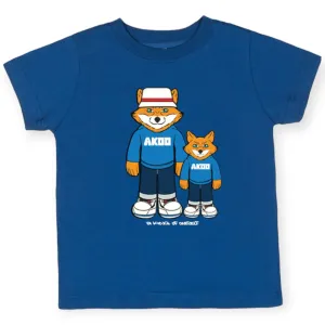 Akoo Boys Kid Junior SS Tee(Royal)