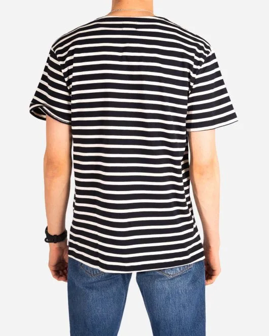 Albert tee - Navy/Cream