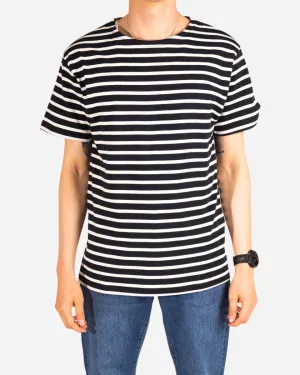 Albert tee - Navy/Cream