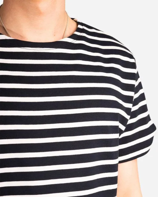 Albert tee - Navy/Cream