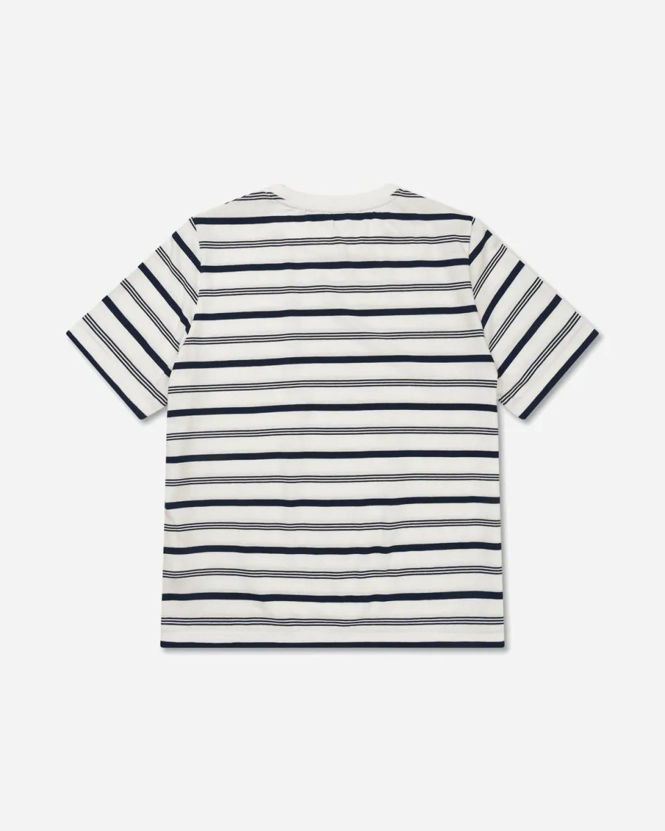 Alma Stripe T-shirt - Navy