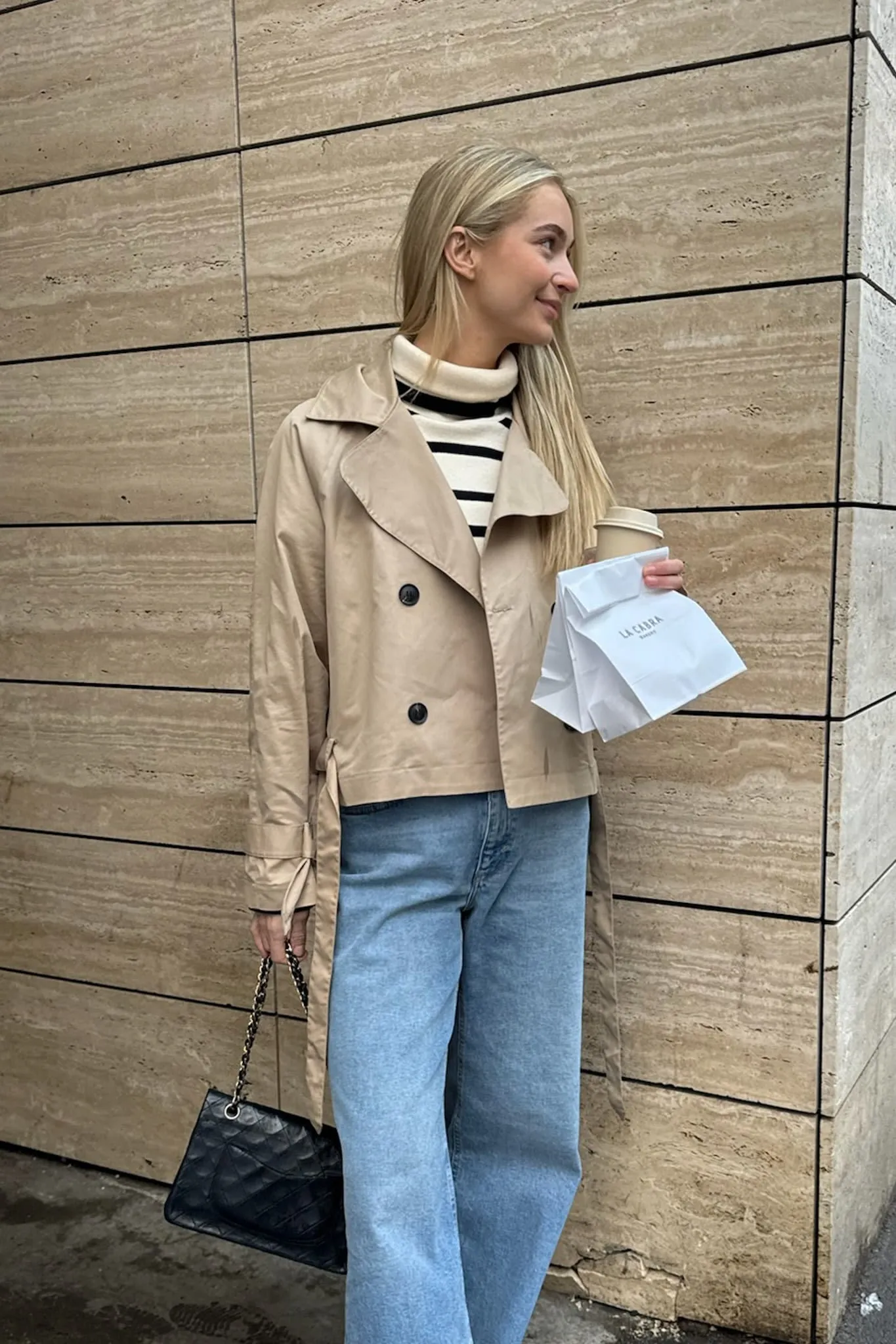 AlmaIC Trenchcoat - Lys Beige