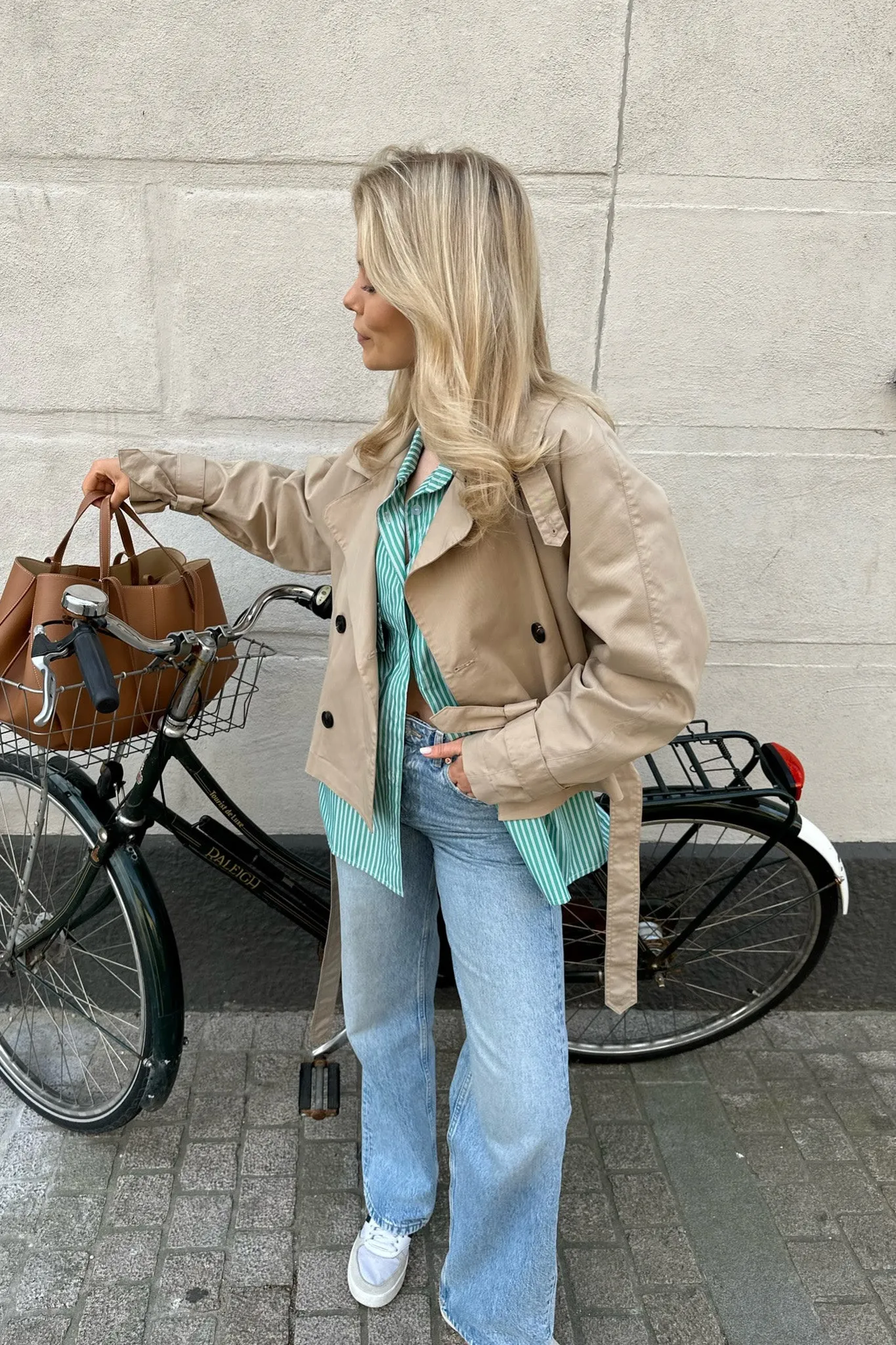 AlmaIC Trenchcoat - Lys Beige