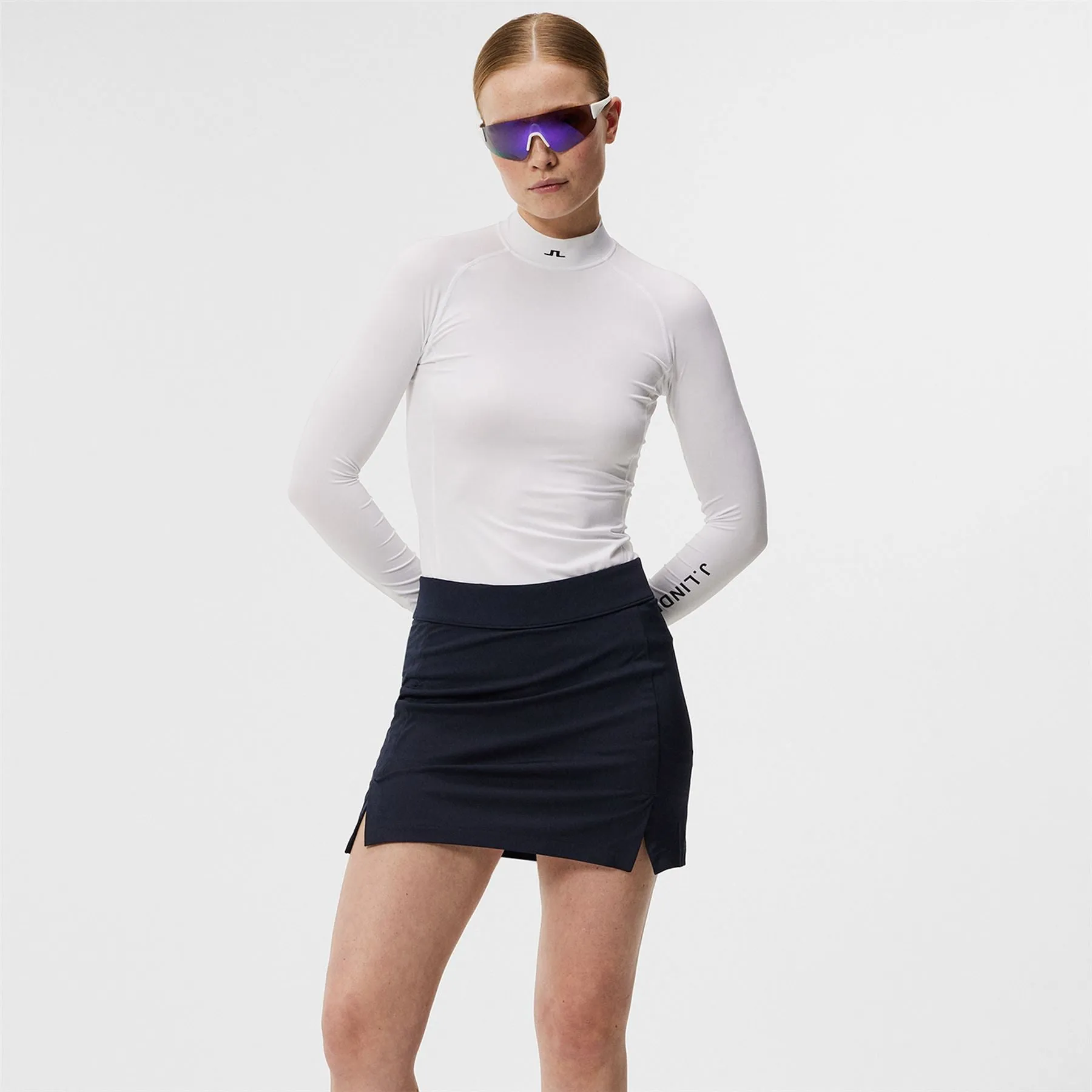 Amelie TX Jersey Mid Skirt JL Navy