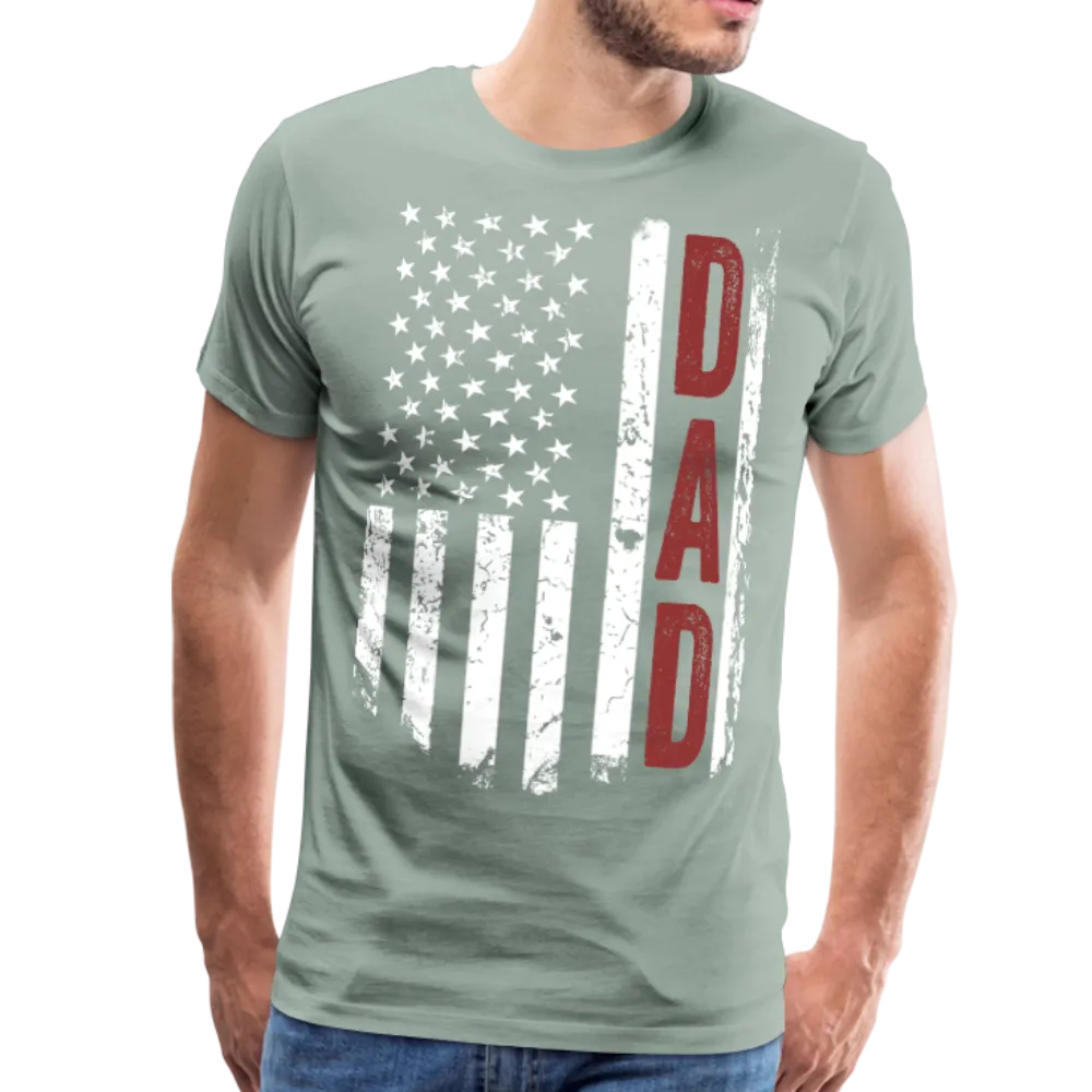 American Dad - Red Men's Premium T-Shirt (CK1874)