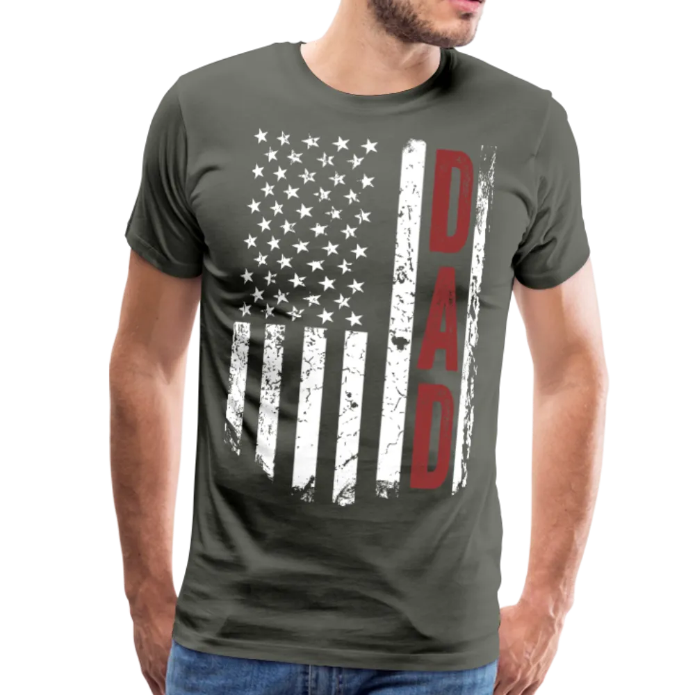 American Dad - Red Men's Premium T-Shirt (CK1874)