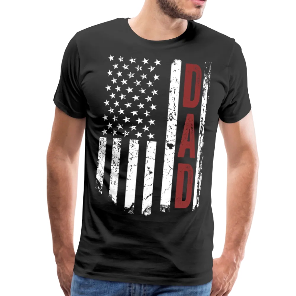 American Dad - Red Men's Premium T-Shirt (CK1874)