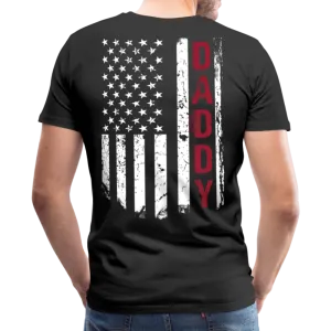 American Daddy Men's Premium T-Shirt CK1512Back)