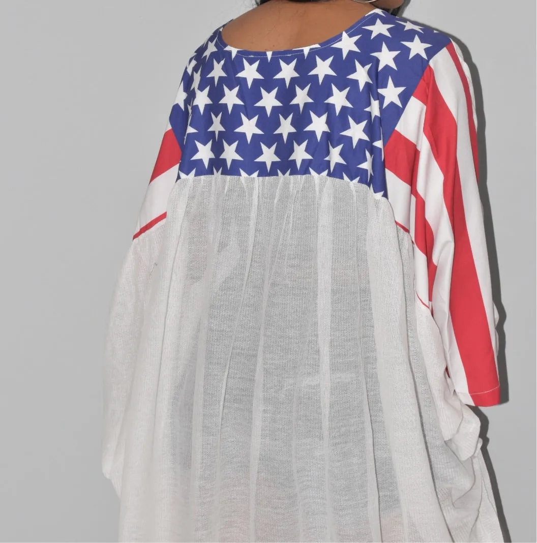 American Flag Kimono