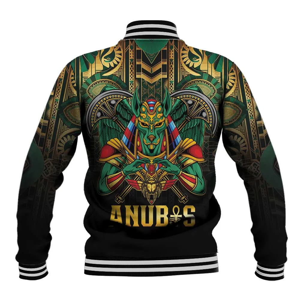 Ancient Egypt Baseball Jacket Anubis Egyptian LT15