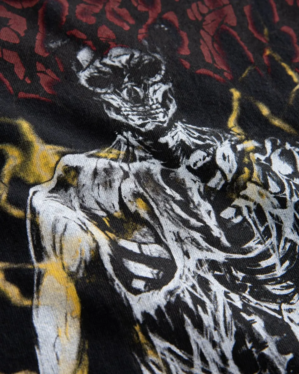 Artwork Tee Short Sleeve - Faded Black