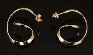 Asymmetrical Hoop Earrings