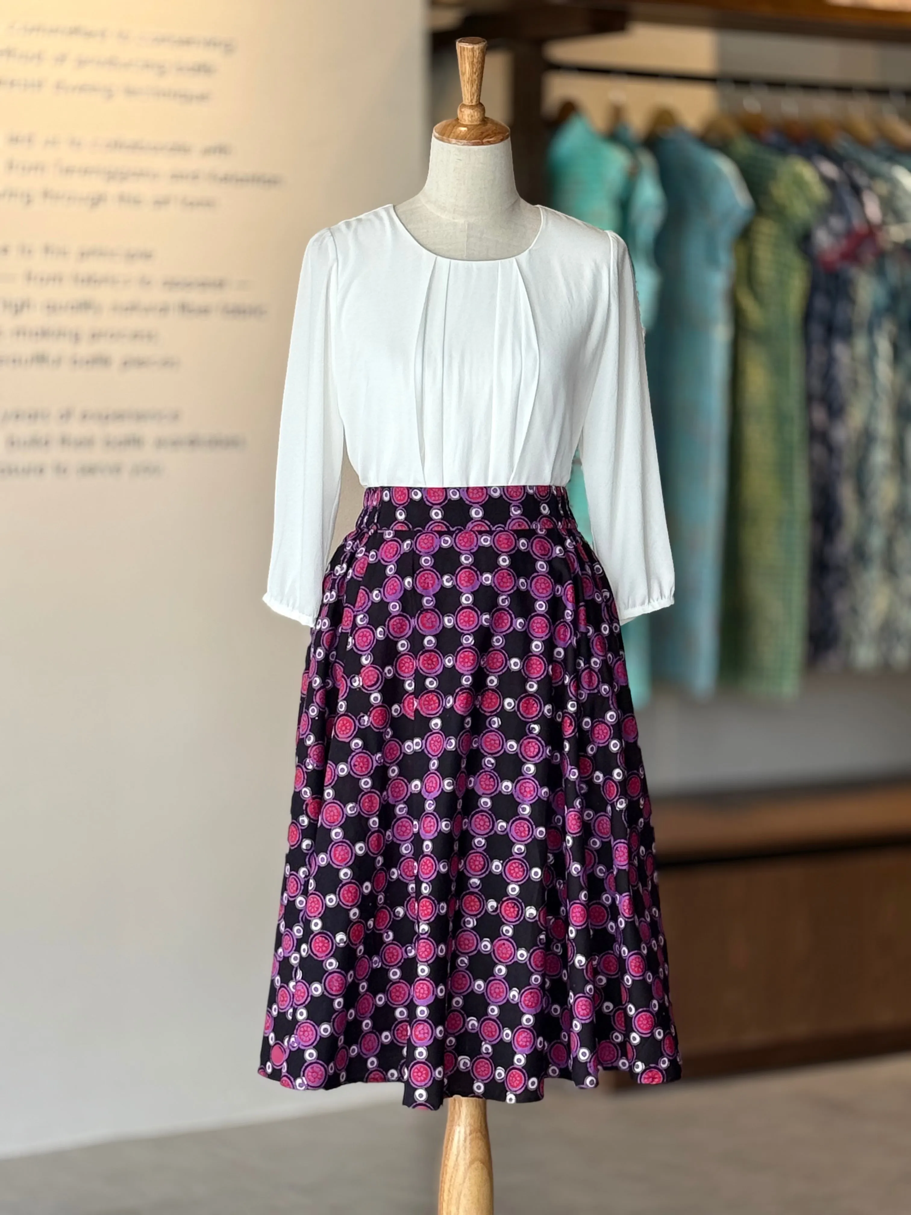 Ayu Lady Midi Wavy Skirt 13