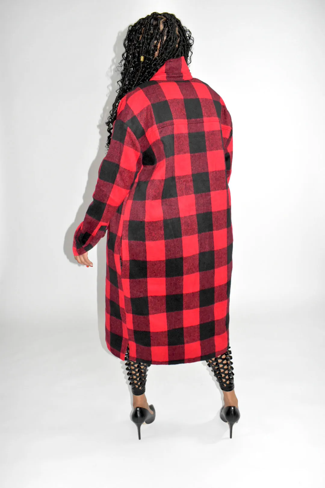 Bailee Buffalo Plaid Top/Jacket