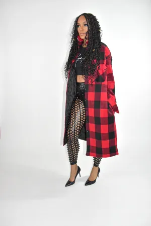 Bailee Buffalo Plaid Top/Jacket