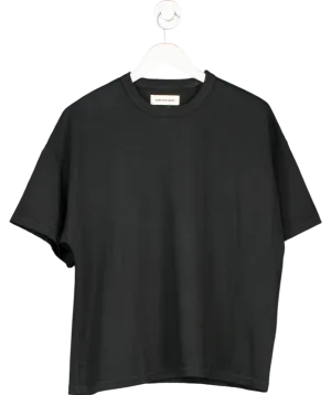 Bare Knuckles Black Cotton Basics T-shirt UK L