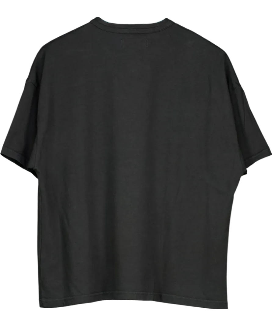 Bare Knuckles Black Cotton Basics T-shirt UK L