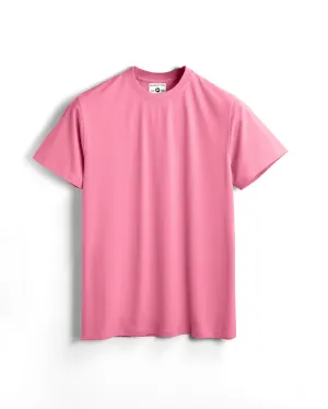 Basic Regular Fit T Shirts Unisex Cool Pink