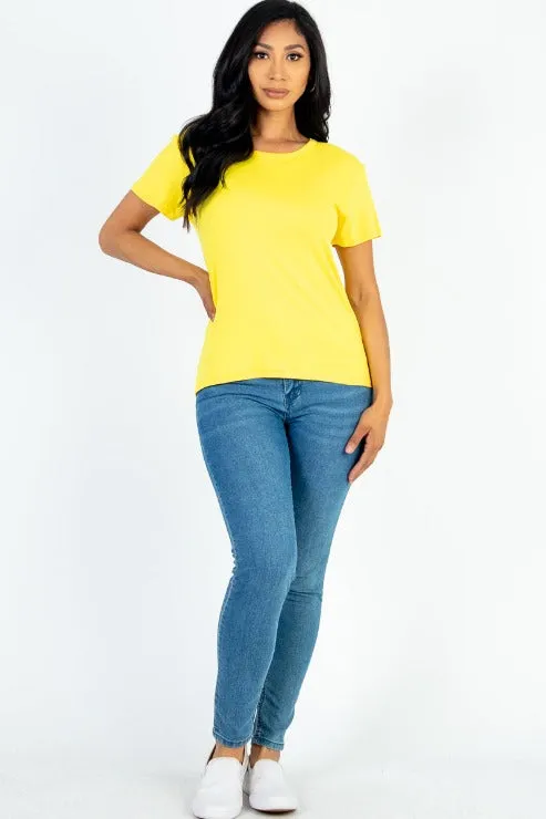 Basic Short Sleeve T-shirt
