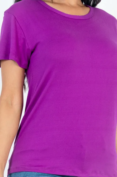 Basic Short Sleeve T-shirt