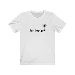 Bee Inspired white tee