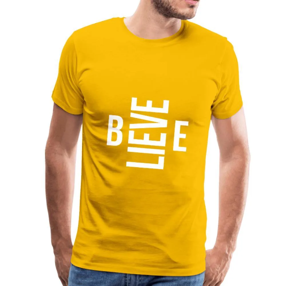 Believe Men's Premium T-Shirt
