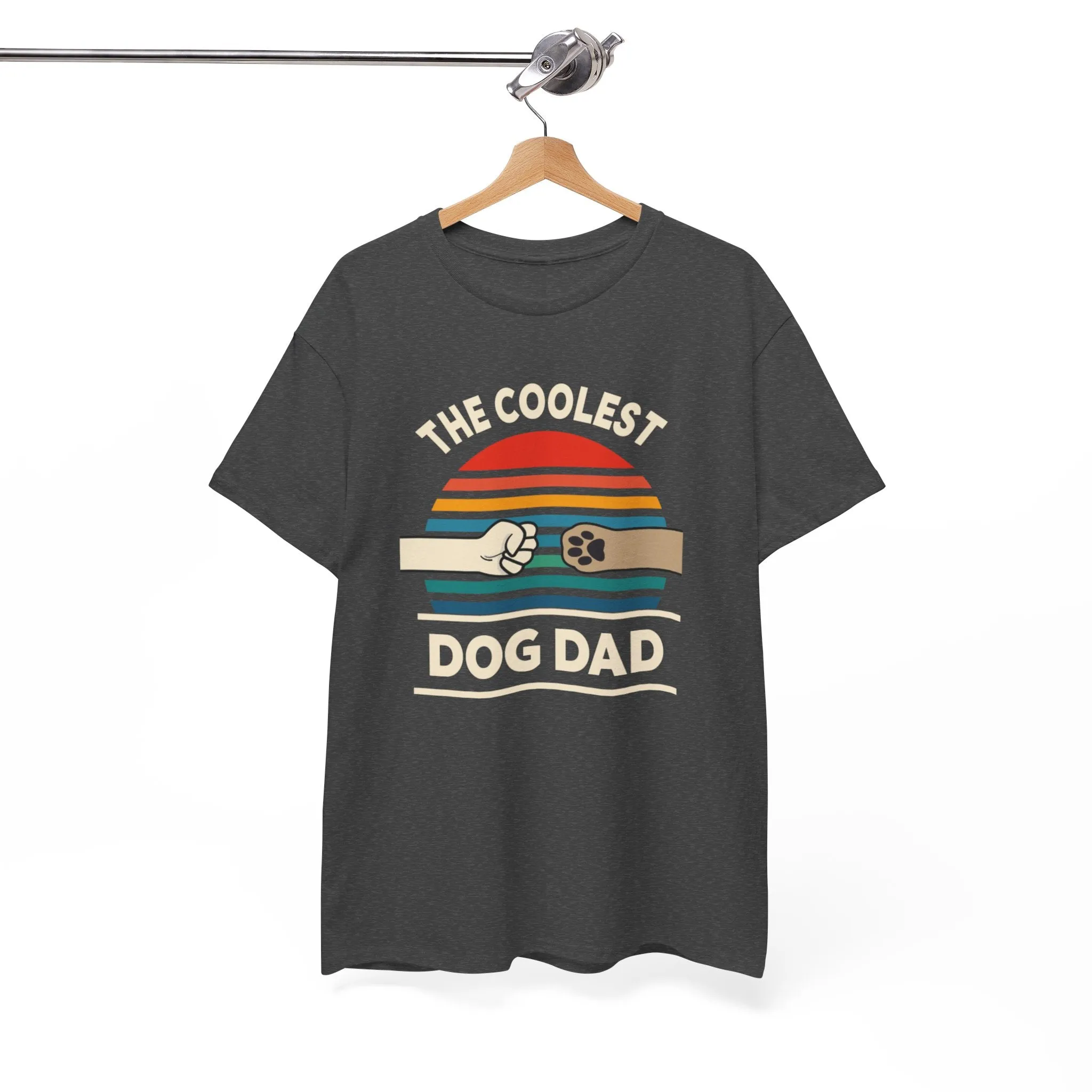 Best Dog dad ever  Cotton Tee