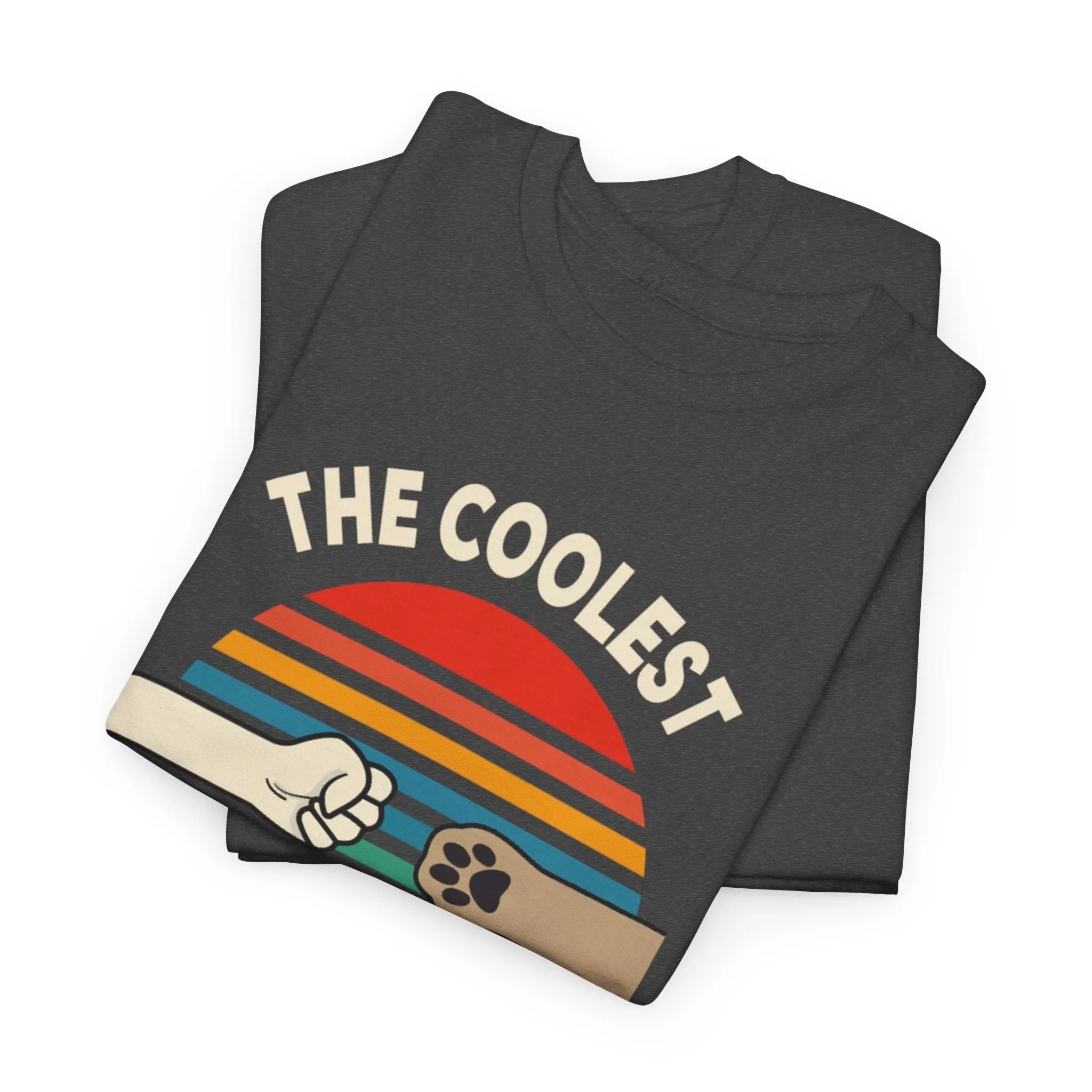 Best Dog dad ever  Cotton Tee