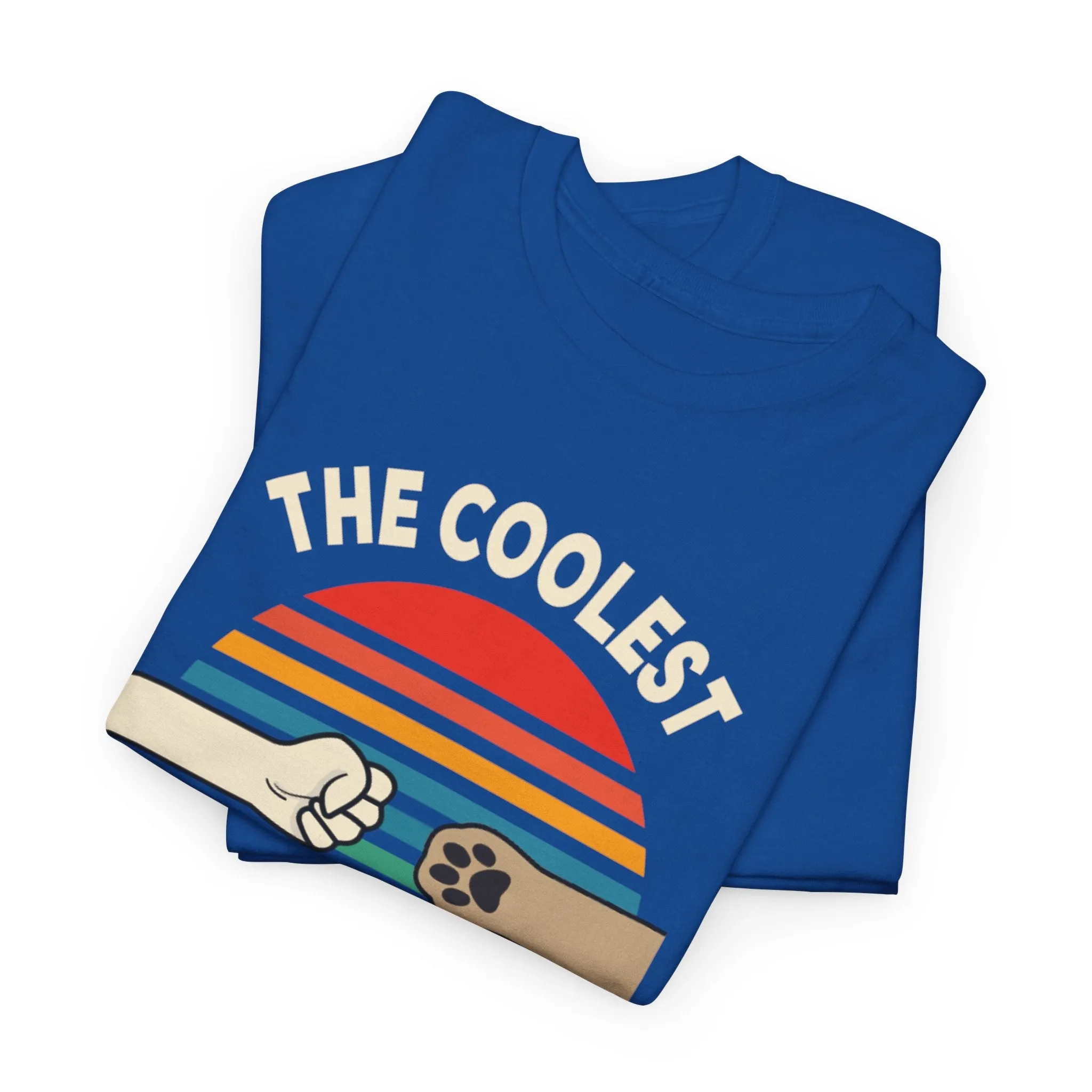 Best Dog dad ever  Cotton Tee