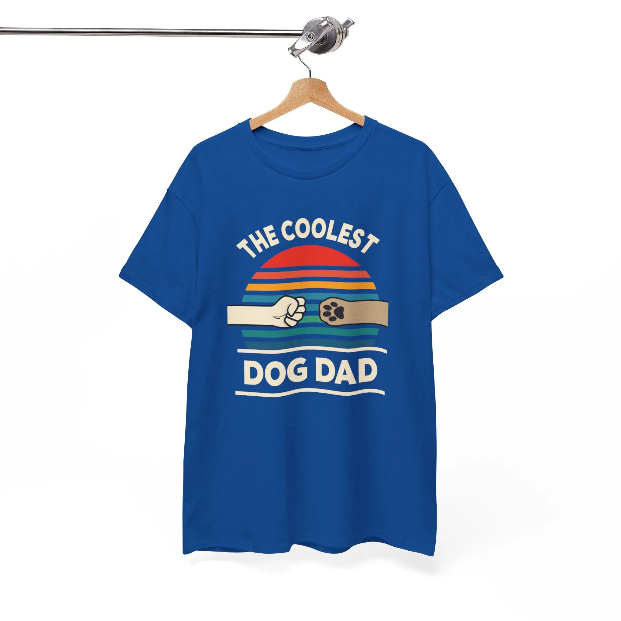 Best Dog dad ever  Cotton Tee