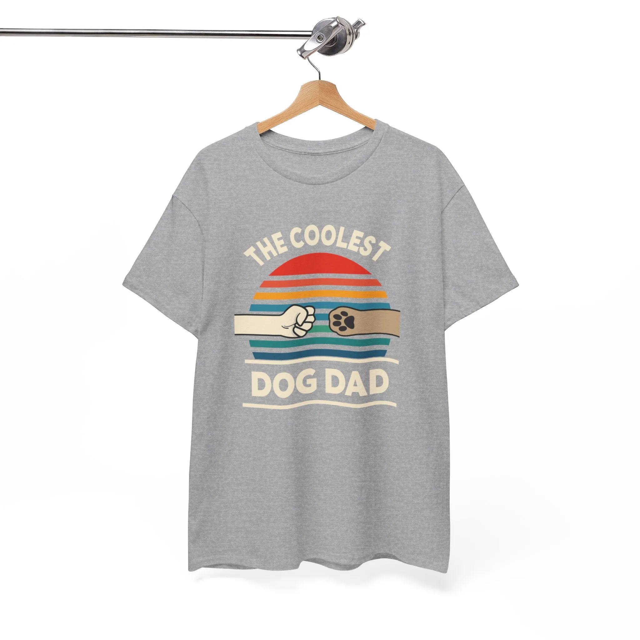 Best Dog dad ever  Cotton Tee