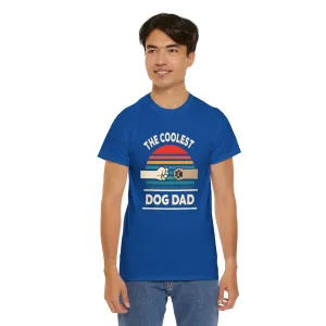 Best Dog dad ever  Cotton Tee