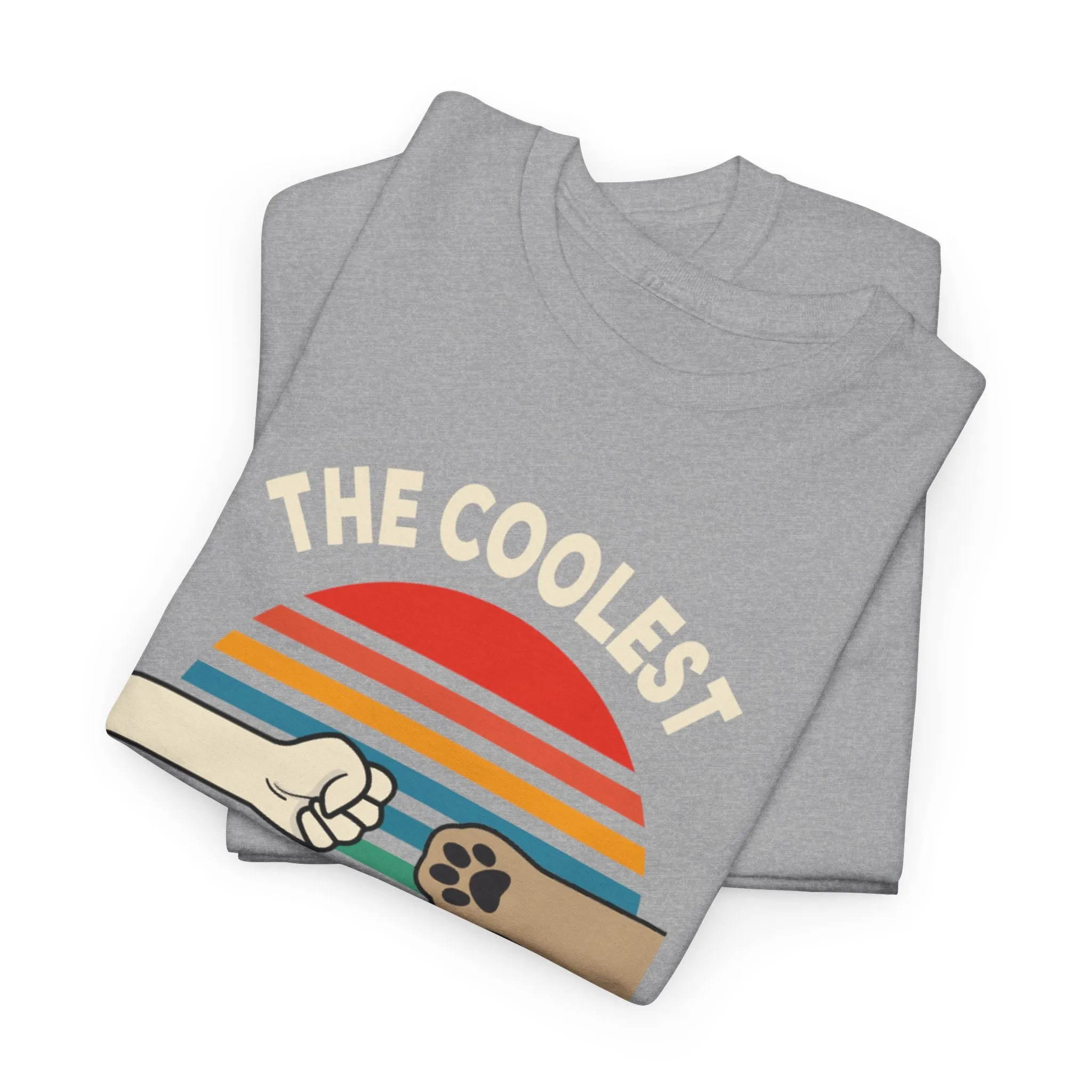 Best Dog dad ever  Cotton Tee