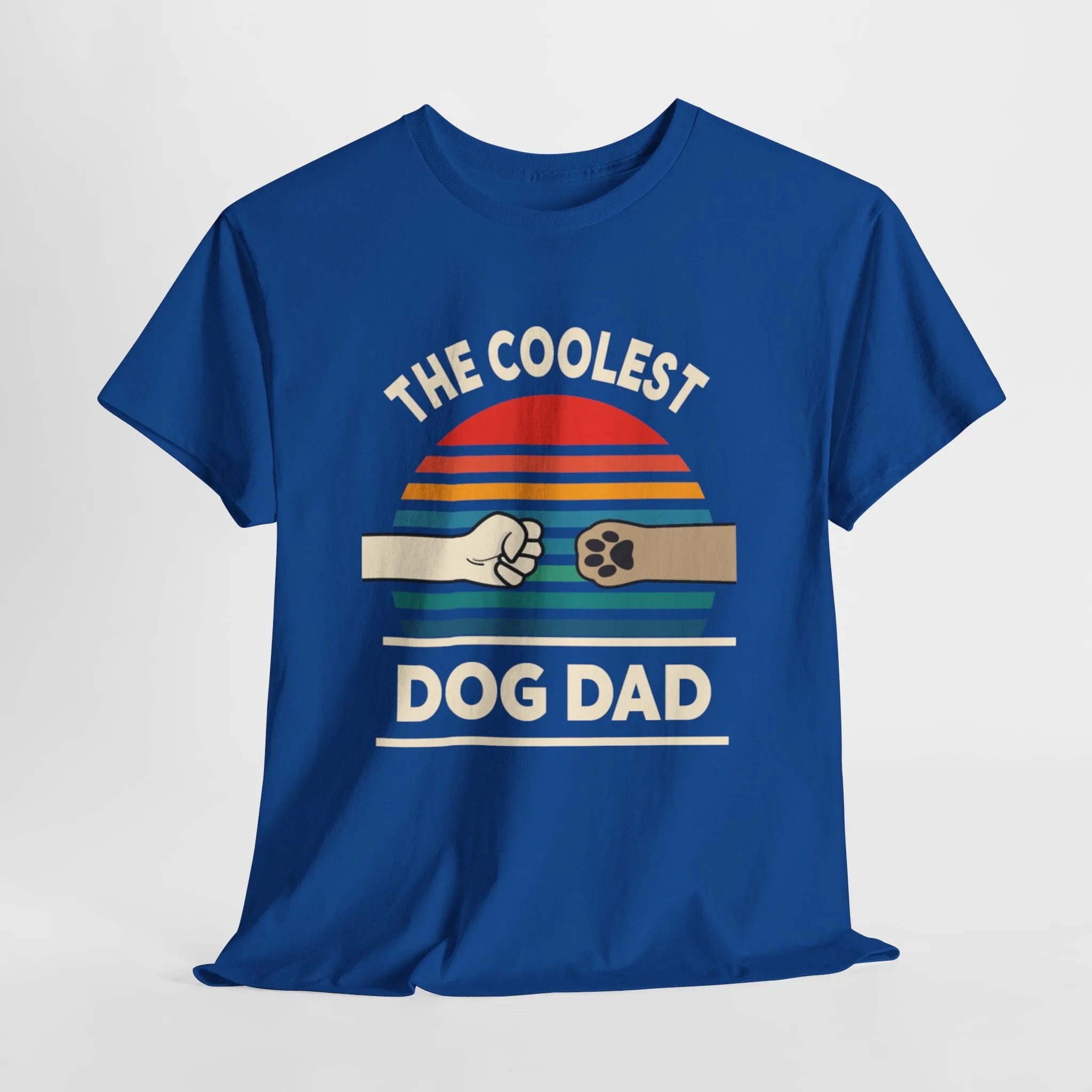 Best Dog dad ever  Cotton Tee