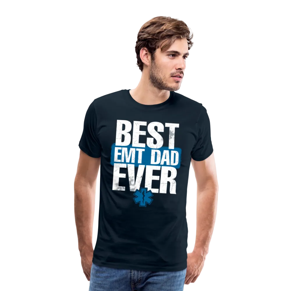 Best EMT Dad Ever Men's Premium T-Shirt (CK1850)