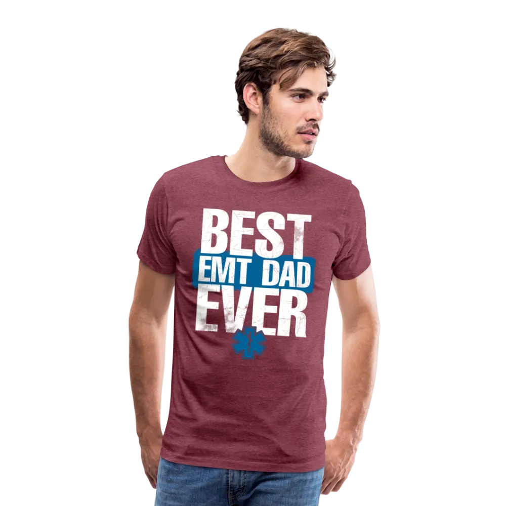 Best EMT Dad Ever Men's Premium T-Shirt (CK1850)