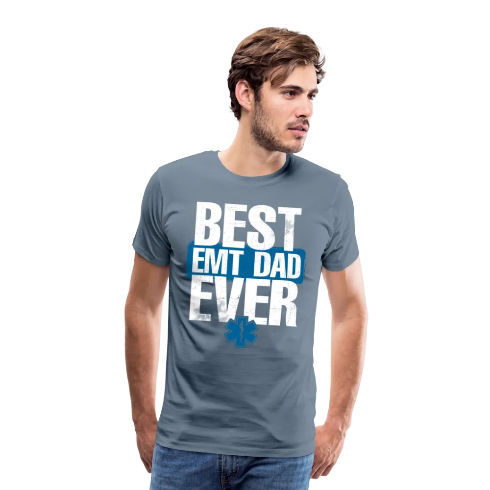 Best EMT Dad Ever Men's Premium T-Shirt (CK1850)
