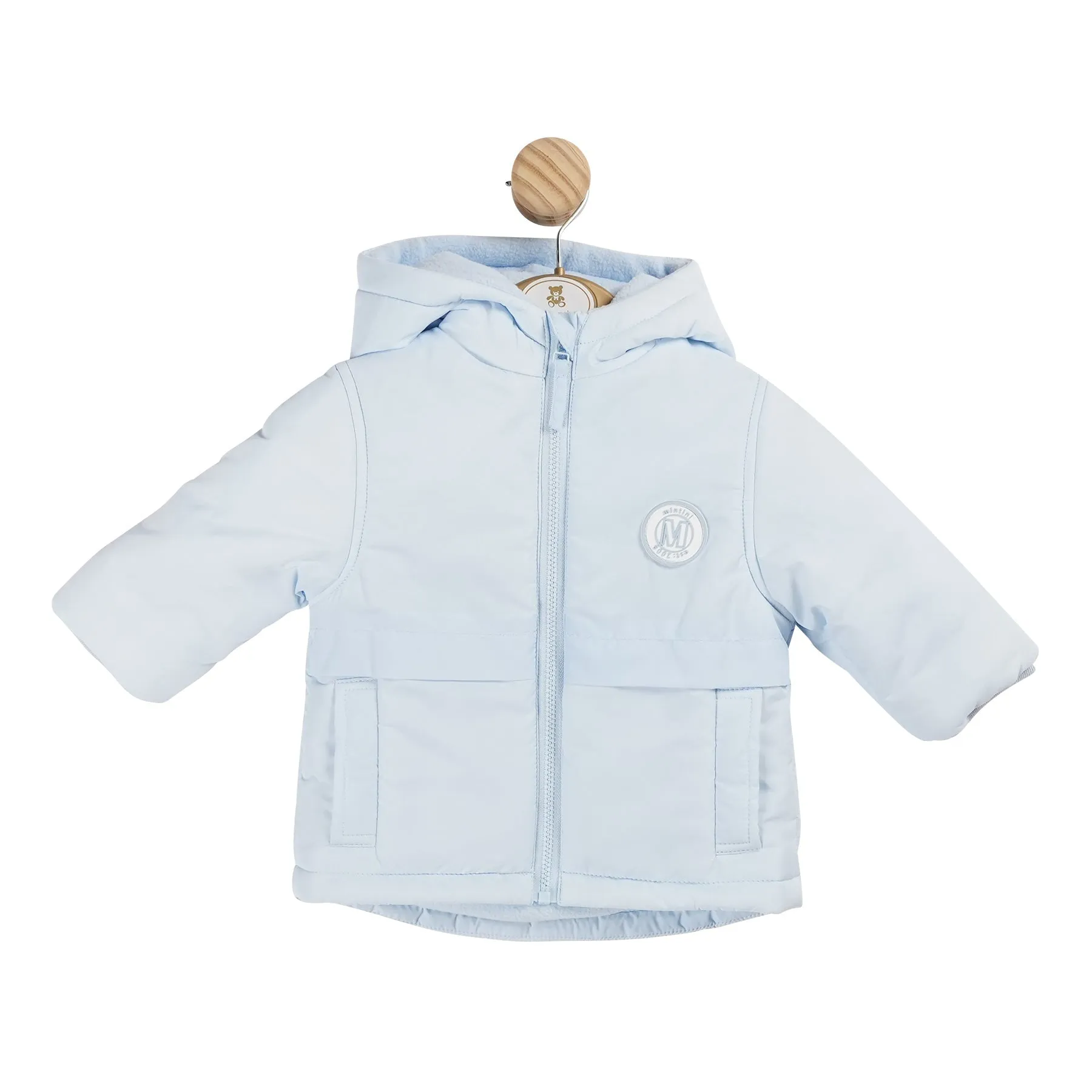 Blue Rubber M Coat